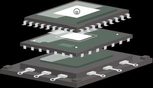 AI chip illustration