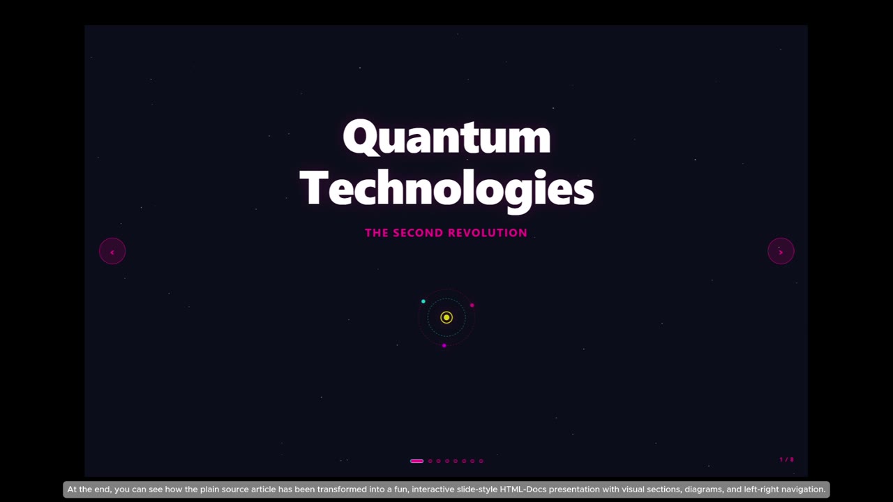 HTML Docs demo